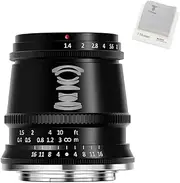[TTARTISAN] 17mm F1.4 Manual Focus Camera Lens for M43 Mount Camera Like EPM1 EPM2 EPL1 EPL2 EPL3 EPL5 EPL6 EPL7 EPL8 EPL9 E-P1 E-P2 E-P3 E-P5 E-P6 E-M1 E-M10 Pen-F E-M10II E-M10III