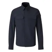 [Moncler] Moncler Flap-pocket Shirt Jacket M BLUE