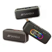 SAMSUI F36 Portable bluetooth Speaker Dual Diaphragms Deep Bass RGB Light 3600mAh Hands-free Call Support TF/AUX/USB Pla