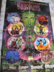 Clive Barker's Razorline Poster - Folded - New 1993
