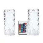 Touch Control Bedside Lamp Dimmable Crystal Reading Desk Lights Home Accessories