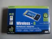 Linksys Wireless - G Notebook Adapter -- NIB