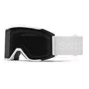 Smith Squad Mag Snow Goggles, White Vapor Frame, ChromaPop Sun Black Lens