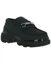 Burberry Leather Loafer 36 Green