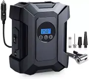 Tire Inflator Portable Air Compressor, 12V DC Air Pump for Car Tires 150 Psi ...