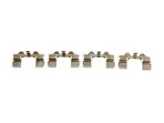 For 1987-1988 Nissan Van Brake Hardware Kit Front OPParts 24573PRMS (for: Nissan)