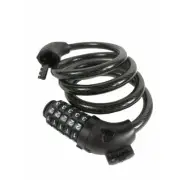 TECHTONGDA Black Bicycle Cable Chain Lock 5 Digit Combination Password New