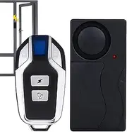 Motorcycle Alarm System - 110dB Loud Car Security with Wireless Remote - Trailer Air Horn, Long-Lasting Battery, Antitheft Products, Waterproof for Garage Door