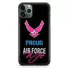 Proud Airforce Wife Case For iPhone 16 Pro Max Plus 15 Mini 14 13 12 X XR