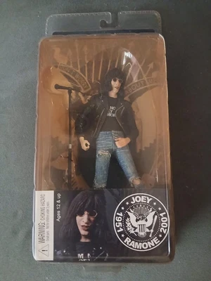 2008 Neca Joey Ramone 8" figure Ramones Punk Rare!! Hey Ho Let's Go!!!!