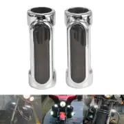 Pair Chrome Crash Bar LED Switchback Driving Light For Harley Victory Motorcycle