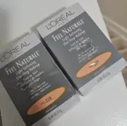 Lot Of 2 Loreal Feel Naturale Light Softening Powder Pale 228 Blush .38 oz Rare
