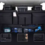 1x Car Cargo Net Pocket Bag Organizer Hanging Seat Back Storage Bag Accessories (for: Peugeot)