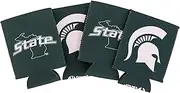 Desert Cactus Michigan State University Can Insulator Beverage Cooler 4 Pack Foam Beverage Holder Spartans MSU (4 Pack Can)