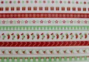 EDIBLE PATTERNED RICE WAFER PAPER CHRISTMAS BORDER CAKE DECORATION FRILL