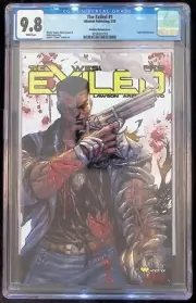 THE EXILED #1 - TYLER KIRKHAM BATTLE DAMAGE TRADE VARIANT CGC 9.8