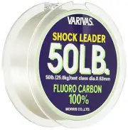 MORRIS shock leader VARIVAS fluorocarbon 30m 14 No. 50lb Natural
