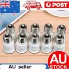 10X E12 to E14 LED Bulb Lamp Holder Lamp Adapter Socket Adapter White