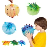 2Pcs Dinosaur Blow Up Inflatable Balloon Ball Funny Bouncing Toy. Sens✨ Str ✨f