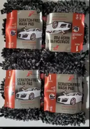 XL Microfiber Scratch Free Backing Wash Pad Platinum Series 4 Packs NICE PRICE