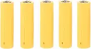 TCM-KE 5Pcs AA AAA Size Dummy Fake Battery Setup Shell Placeholder Cylinder Conductor，AA,49x14mm,AAA,45x10mm