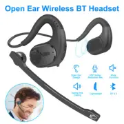 Air Conduction Headphones with Detachable Mic Wireless Bluetooth 5.3 Headset 1X