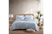 Tommy Bahama Palm Day Coverlet Set -Blue Canal