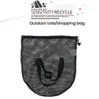 Storage Tote Bag Thick Mesh Item Storage Cookware Cast Iron Pot Frying Pan