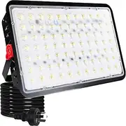 200W LED Flood Light Outdoor, Indmird 20000LM LED Floodlights 6500K Daylight White Security Lights IP66 Waterproof Led Spot Light Led Work Light for Yard,Garage,Garden,Parking Lot, Park,Playground