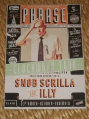PHRASE - CLOCKWORK AUSTRALIAN TOUR - PROMO TOUR POSTER