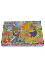 Elmer Elephant 24 Piece Puzzle--FREN-PET-EL409D