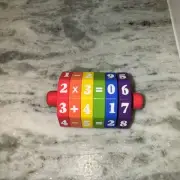Wooden STEM Toy Spinning Numbers- Learn To Add And Subtract!!! NEW