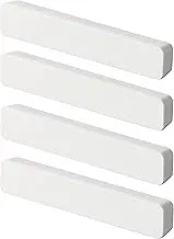Yamazaki 5407 Magnetic Bars, Set of 4, White, Approx. W3.9 x D 4.0 x H 0.7 inches (10 x 1 x 1.8 cm) (per Piece), Tower, Easy to Remove
