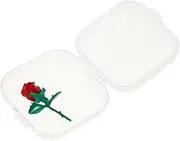 jojofuny Decorative Epoxy Resin Filler Mini Fake Rose Model for DIY Crafts Lifelike Floral Decoration for Jewelry Making and Epoxy Projects