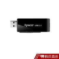 在飛比找蝦皮商城優惠-Apacer AH350 USB3.1 伸縮碟 黑(128G