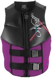[O'Neill] Women's Outlaw Comp Vest (Black/Iris, 6)