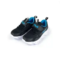 在飛比找樂天市場購物網優惠-FILA 兒童輕量慢跑鞋/球鞋/童鞋J801U-113黑藍(