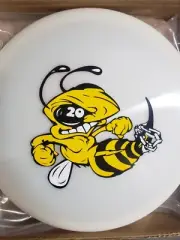 Discraft 20 Year Anniversary Glow UV Buzzz Big Bee Stamp 177+ 9/10.