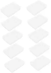 Abaodam 10pcs Playing Card Box: Clear Trading Card Case Storage Organizer Snaps Closed Small Beads Case For Bank Business Gaming
