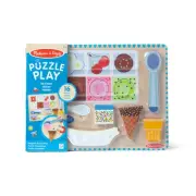 Melissa & Doug Wooden Play Puzzle 16pcs-Ice Cream MD31006