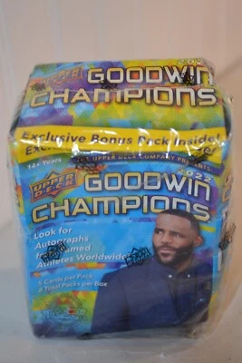 2022 Upper Deck Goodwin Champions Blaster Box Factory Sealed; Distressed Retail