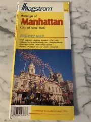 Hagstrom Map Manhattan 1995