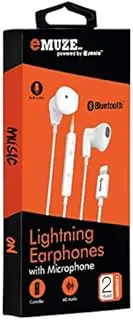 Esonic Earbuds Headphones Bluetooth, Earphone Stereo Sound + Built-in Microphone + Volume Control Compatible iPhone Xs, XR, X, 7, Plus, iPhone 8, Plus