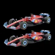 Bburago 2023 F1 Racing Ferrari Racing SF23 Charles Leclerc #16 1:18 Miami GP
