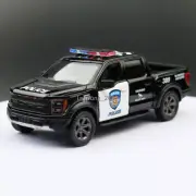 1:46 Ford F-150 Raptor Toy Car Diecast Police Car Model Pull Back Boy Toy
