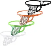 [Swbreety] Men's See Through Fishnet G-String Tong Underwear