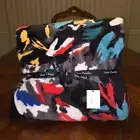 NWT Vera Bradley Throw Blanket In Splash Floral New Pattern