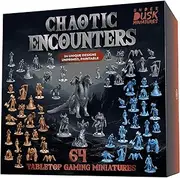 Underdusk Chaotic Encounters - 64 Tabletop Gaming Miniatures