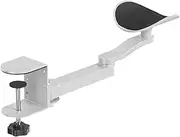 Ronyme Desk Arm Support Rest Desk Arm Rest Extended Desk Support Heavy Duty Table Extension Platform Extension Plate for Home Office, White