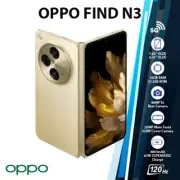 OPPO Find N3 5G 16GB+512GB Dual SIM Android Cell Phone – GOLD (Global)